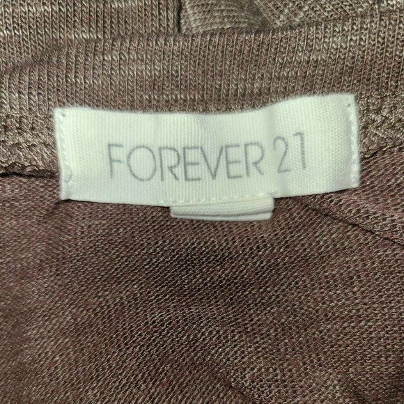 Forever 21 Pullover Sweater Brown Shirt Women's Size Large - Picture 6 of 6